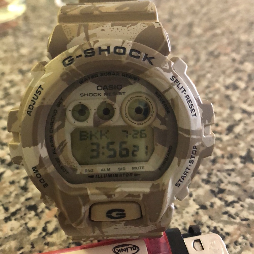 Camo g shock